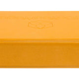 #DoYourYoga Yogablock Damodar flach, 28x20x5 cm, 180 g, Gelb, aus stabilem EVA für einfache Yogahaltungen und Meditation.