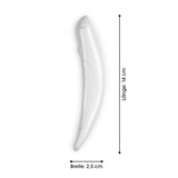 GOURMETmaxx Verzier-Stift für Speisen und Getränke, weiß, 14 cm lang, inkl. Batterien und Messlöffel zur einfachen Dekoration.