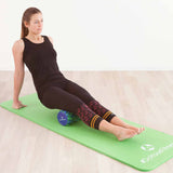 #DoYourFitness Faszienrolle Anila eckig 45x15 cm in Pink/Grau für gezielte Faszienmassage und Faszientraining im Workout.