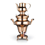 BEEM Samowar Rebecca mit Dispenser in Edelstahl/rose, professioneller Teebereiter mit 5L Wasserbehälter und Thermostat, für Hotel & Gastro.