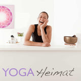 #DoYourFitness Faszienrolle Ishana Graffiti - Massagerolle mittel-hart in Braun/Blau für effektives Faszientraining und Muskelentspannung.