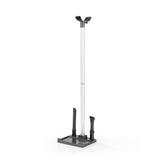 CLEANmaxx Standhalterung für Akku-Zyklon-Staubsauger, flexible und einfache Aufstellung ohne Anbohren, passend für verschiedene Modelle.