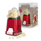 GOURMETmaxx Popcorn-Maschine im Retro-Design, poppt Mais ohne Öl in 1-2 Minuten, für süßes oder salziges Popcorn bis 60 g.