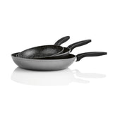 BRATmaxx Aluminium-Pfanne mit Cool-Touch-Griff - Geschmiedet - 24 cm mit 2-fach Antihaftbeschichtung für optimales Braten.