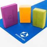 #DoYourYoga Yogablock Damodar Gelb 28x20x5 cm, leichter EVA-Block für komfortable Yogahaltungen und Meditation.