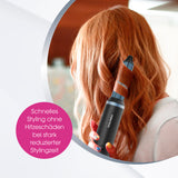 VITALmaxx Air Curler Plus 7-tlg. - 1500W schwarz zaubert schonend und schnell perfektes Styling ohne Hitzeschäden für voluminöse Locken.