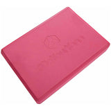 #DoYourYoga Yogablock Damodar rot, flach, 28x20x5 cm, leicht, ergonomisch für Yoga-Asanas und Meditation geeignet.
