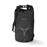 #DoYourOutdoor Dry Bag 10L - Schwarz, wasserdichter, robuster Dry Bag mit verstellbarem Schultergurt und Rolltop-Verschluss für Outdoor-Abenteuer.