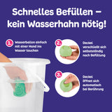 ImagiNew 24 Stück wiederverwendbare Wasserbomben | Der ultimative Sommerspass mit einfachem, schnellem Befüllen ohne Wasserhahn und selbstschließendem Deckel