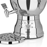 SAMOWAR 3006C - 6 l | 1,5 l Teekanne | 2500 W Edelstahl-Samowar mit Thermostat und Trockenlaufschutz für große Gruppen