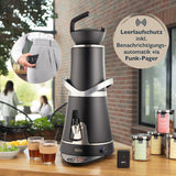 BEEM Samowar Amira mit Dispenser 10l - 2000W - schwarz matt mit Leerlautschutz und Funk-Pager-Benachrichtigungssystem.