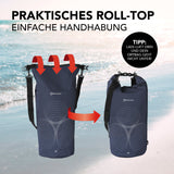 #DoYourOutdoor Dry Bag 20L - Dunkelblau mit praktischem Rolltop-Verschluss, wasserfest und robust für Outdoor-Abenteuer.