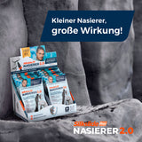Silkslide Pro Nasenhaartrimmer - Nasierer 2.0 inkl. Keramikständer im Display, kleiner Nasierer mit großer Wirkung.