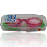 #DoYourSwimming Kinder-Schwimmbrille Flippo Pink/Grün mit 100% UV-Schutz, Antibeschlag und robuster, kindgerechter Designbox.