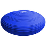World Fitness Ballsitzkissen "Blowup" - Inkl. Pumpe - Ø 33 cm - Blau ergonomisches Balance-Kissen fürs Büro und Training.