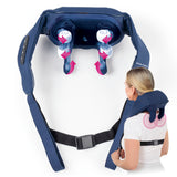 VITALmaxx Shiatsu-Massagegerät mit 6D-Massageköpfen, Wärme, Knet- & Druckmassage für Nacken- und Schultermuskelentspannung.