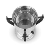 BEEM Samowar 2017 - 3 l - Edelstahl, professioneller Samowar mit 3 l Wasserbehälter und Tropfstopp, ideal für kommerzielle Nutzung.