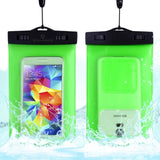 #DoYourSwimming Schutzhülle Beachbag grün wasserdichte Strandtasche für Handys & Tablet PC Schutz vor Wasser und Schmutz
