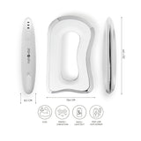 nah-vital EMS-Massagegriff - handlich mit 3 Intensitätsstufen, Wärmefunktion, Akkubetrieb, USB aufladbar und Mikrovibration