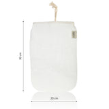 LUMALAND Cuisine Nussmilchbeutel - Aus reinen Hanf Fasern für vegane Nussmilchherstellung