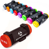 World Fitness Corebag Sandsack Carolous 15 kg Fitness Power Bag mit robustem Nylon und Metallsandfüllung für Functional Training.