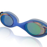 #DoYourSwimming Schwimmbrille Barracuda blau mit 100% UV-Schutz, Antibeschlag und robustem Silikonband für Wettkampf und Freizeit.
