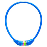 #DoYourFitness Fahrradschloss »Protector« Zahlenschloss navyblau, 60 cm lang, 3 mm Stahl mit Kunststoffummantelung, sicher und kratzfrei.