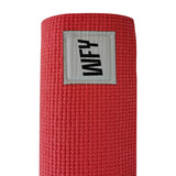 #DoYourYoga Fitnessmatte Yogamatte "Annapurna Comfort" rot, 183x61 cm, rutschfest, weich und vielseitig für Pilates und Workouts.