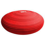 World Fitness Ballsitzkissen "Blowup" - Inkl. Pumpe - Ø 33 cm - Rot, ergonomisch, flexibel, mit Massage-Noppen, rutschfest und robust.