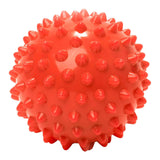 #DoYourSports Igelball & Faszienball - Massageball ⌀ 10 cm - Rot mit harter Oberfläche für gezielte Muskel- und Faszienmassage.