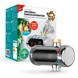 EASYmaxx Universal-Durchlauferhitzer mit digitaler LED-Temperaturanzeige, kompakt und energiesparend für sofort warmes Wasser.