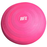 World Fitness Ballsitzkissen "Blowup" - Inkl. Pumpe - Ø 33 cm - Pink, ergonomisch und rutschfest für komfortables Sitzen und Training.