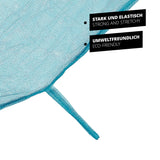 LUMALAND Moskitonetz Mückennetz Insektenabwehr blau, stark und elastisch, umweltfreundlich, 220 x 200 x 210 cm, ideal gegen Insekten.