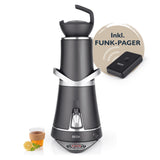 BEEM Samowar Amira mit Dispenser 10l schwarz matt, energiesparend, mit Funk-Pager, ideal für Hotel und Gastronomie.