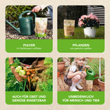 Lucky Plant Pflanzenstärkung Pulver 200 g zur Stärkung von Pflanzen, geeignet für Obst, Gemüse, Zierpflanzen, umweltfreundlich und unbedenklich.