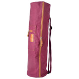 #DoYourYoga Yogatasche "Sunita" Rosé Rot Größe M aus robustem Canvas mit verstellbarem Tragegurt und Zusatzfach für Yogamatte und Zubehör.