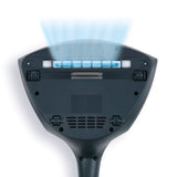 N8WERK Milbensauger in der Nordic Night Edition mit UV-C-Licht zur Sterilisation und HEPA 11-Filter für hygienische Matratzenreinigung.