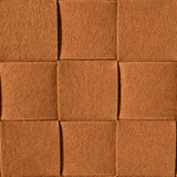 N8WERK Filz-Aufbewahrungskorb M - 32 x 32 x 32 cm - Rost aus strapazierfähigem Filz, faltbar, kratzschonend für vielseitige Aufbewahrung.