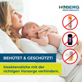 HOBERG Insekten- & Pollenschutzvorhang für Wohnwagen – schützt Babys vor Insektenstichen ohne chemische Mittel.