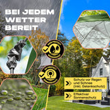 Where Tomorrow - Pop up Pavillon - Faltpavillon - 10 Sek. Quick-up-Aufbau - Dunkelgrün, wasserdicht und wetterfest mit UV-Schutz.