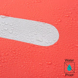 #DoYourSports Wasserdichte Fahrradtasche Roll-Top 21 L Rot mit wasserabweisender Oberfläche und reflektierendem Streifen.