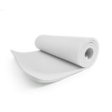 #DoYourFitness Fitnessmatte 183x61x1,2 cm weiß, rutschfest, robust, weich, platzsparend, ideal für Yoga, Gymnastik, In- und Outdoor.