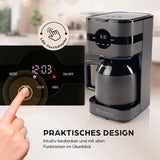 Barista Filterkaffeemaschine Touch Iso mit Isolierkanne, LED-Touchdisplay und Timerfunktion für einfachen Kaffeegenuss.