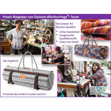 #DoYourYoga Yogatasche "Sunita" Sandfarben Größe L, handgefertigt aus robustem Edel-Canvas mit verstellbarem Tragegurt und Zubehörfach.