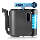 CLEANmaxx Polster- & Teppichreiniger Pro Steam mit Heißwasser, Dampf und Voice Guide, 2000 W, modernes Design, kompakt