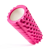 #DoYourFitness Faszienrolle "Anasuya" - pinke Massagerolle für effektives Faszientraining mit rutschfestem, strapazierfähigem Material.