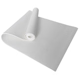 DoYourYoga Yogamatte Kirana - 183 x 61 x 0,4 cm - Weiß, weiche rutschfeste ECO-PVC Yogamatte für Pilates und Fitness.