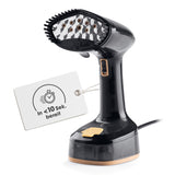CLEANmaxx 2in1-Dampfbürste mit 1600 Watt, 165-ml Wassertank, für schnelle Auffrischung und Entknitterung von Kleidung.