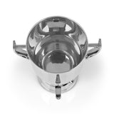 SAMOWAR 3006C - 6 l Edelstahl Samowar mit 1,5 l Teekanne und 2500 W Leistung, ideal für große Gruppen und Gastronomie.
