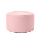 LUMALAND Sitzsack Pouf (50 L) Pastell Pink, leichter Sitzhocker & Fußschemel für in- & outdoor, pflegeleicht, mit deutscher EPS-Füllung.